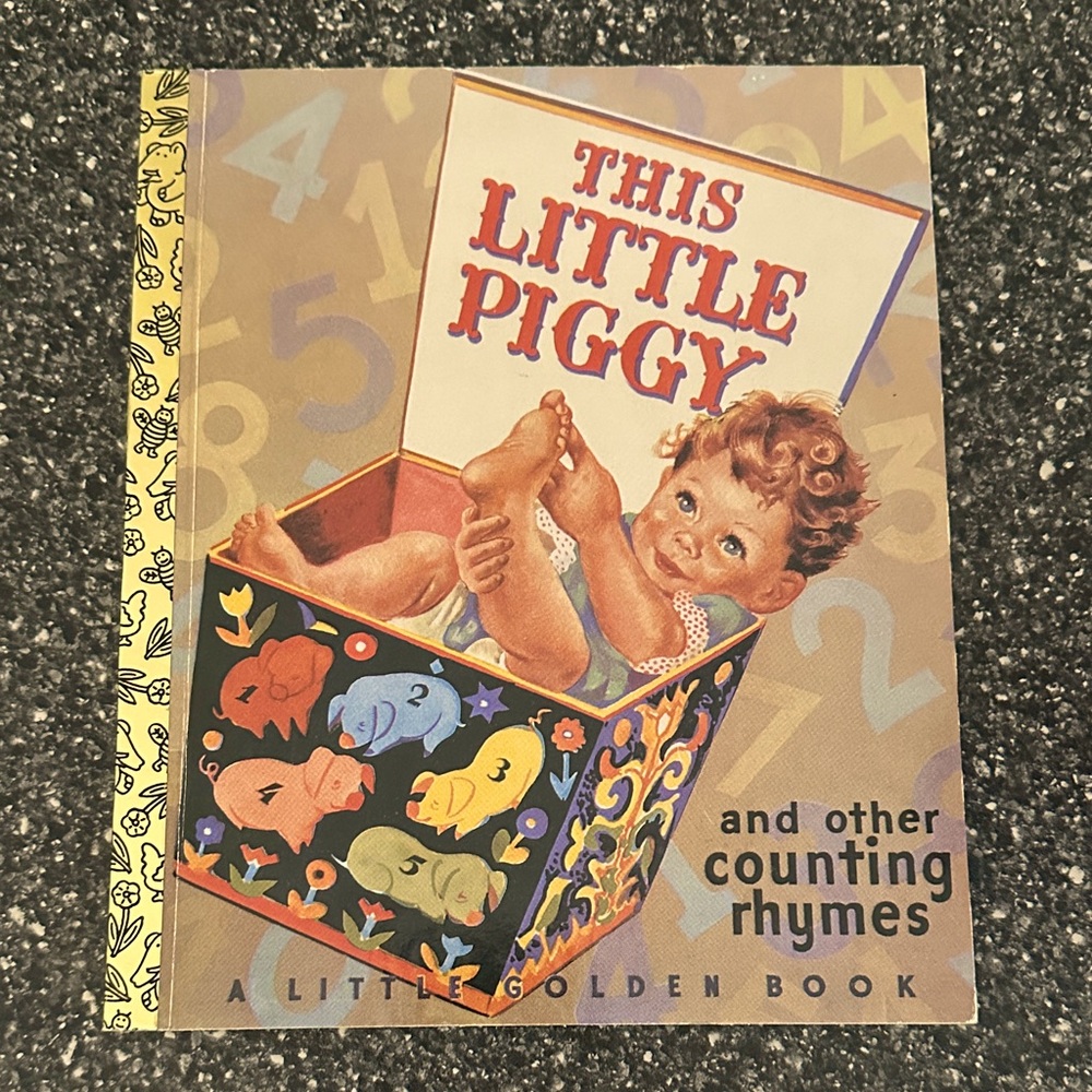 A Little Golden Book - This Little Piggy and other Counting Rhymes Book